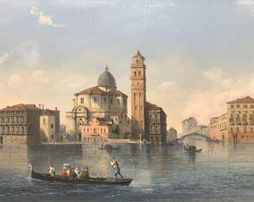  - Venice, the church of San Geremia and Saint Lucia